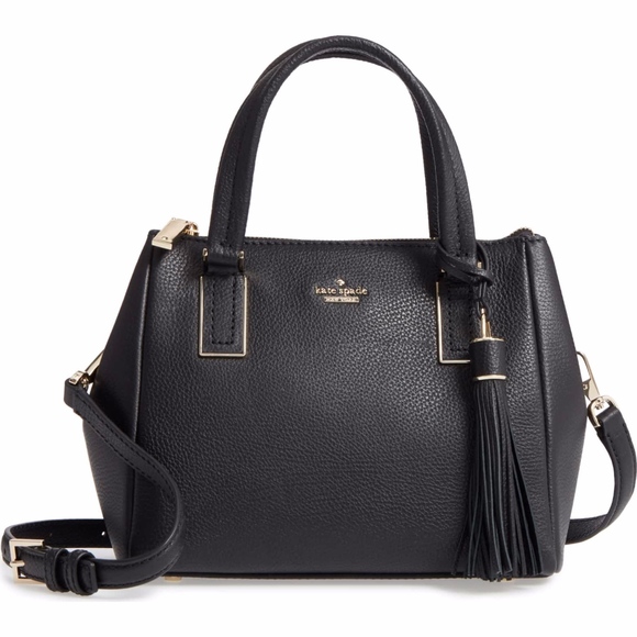 kate spade Handbags - kate spade Black Leather Satchel NWT!